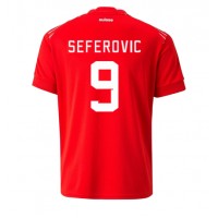 Sveits Haris Seferovic #9 Fotballklær Hjemmedrakt VM 2022 Kortermet